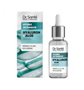 DR SANTE Hydro Intensive serumas veidui Hialuronas ir alavijas, 30 ml