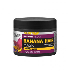 DR SANTE Banana Hair smooth relax kaukė, 300 ml