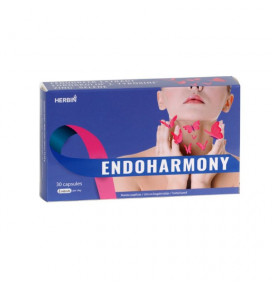 ENDOHARMONY 30 kapsulių endokrininei sistemai. Vaistinių ožragių sėklų ekst, barzdotųjų cimbžiedų šaknų ek, forskolinas, L-tiroz