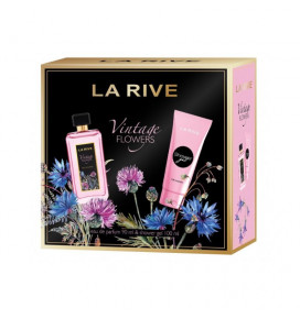 Rinkinys VINTAGE FLOWERS mot.(p/v 90 ml+dušo želė 100 ml)