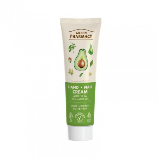 Green Pharmacy Hand and nail cream moisturizing and softening Aloe 100ml