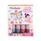 Martinelia nagų dailės rinkinys Magic Ballet, 2 poz.: 4 nagų lakai, nagų lipdukai