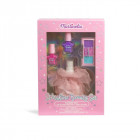 MARTINELIA STARSHINE BODY MIST BEAUTY SET, 4pcs: 2 Nail polishes, Lip Glos