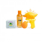 MARTINELIA THE COOLEST DINO SPLASH&PLAY BATH SET: 70g Bath Bomb, toy water 