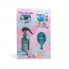 MARTINELIA kosmetikos rinkinys Let's Be Mermaids 4 poz.: gumytė plaukams, plaukų segtukai 100ml plaukų išsukavimo palengvinimo p