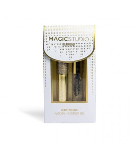 Magic Studio rinkinys akių makiažui Diamond (blasktienų tušas+antakių gelis)