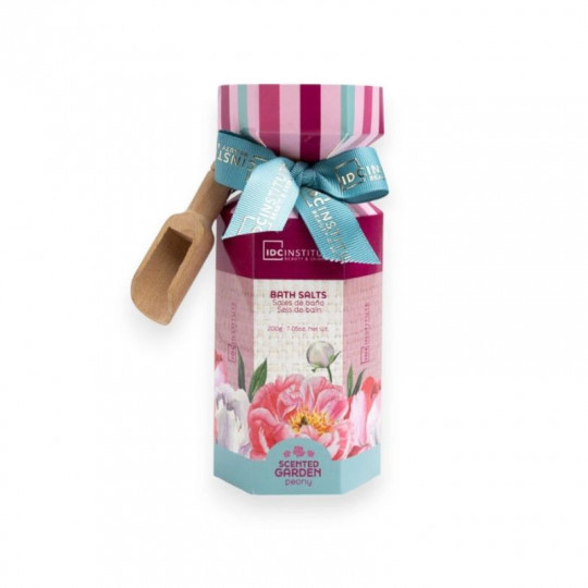 IDC INSTITUTE vonios druska Scented Garden Peony, 200 g