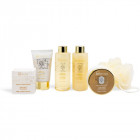 IDC InstituteScented Bath Gold PERFECT GIFT SET, 6pcs.: 150ml shower gel, 1