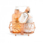 IDC INSTITUTE vonios rinkinys Orange & Cinnamon 2 poz. 250 ml dušo gelis, 250 ml kūno losjonas