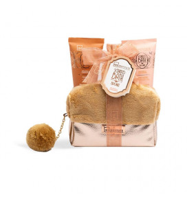 IDC InstituteScented Bath BRONZE BAG SET, 4 pcs.: 100ml shower gel, 80ml bo