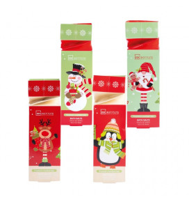IDC INSTITUTE vonios druska Christmas, 200 g