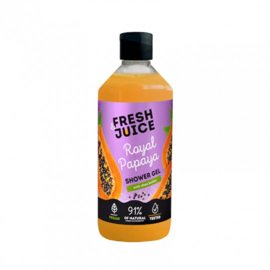 Fresh Juice shower gel Papaya Royal, 473 ml