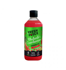 Fresh Juice shower gel Rhubard & Cranberries, 473 ml