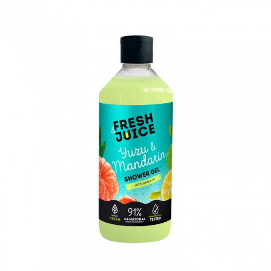 Fresh Juice shower gel Yuzu & Mandarin, 473 ml