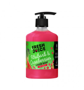 Fresh Juice liquid soap Rhubard & Cranberries, 460 ml