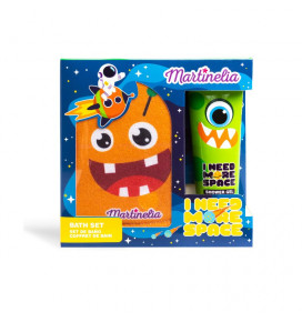 Martinelia rinkinys I need More Space: shower gel, 1 bath glove