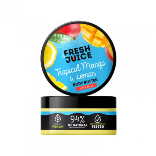 Fresh Juice body butter Tropical Mango & Lemon, 200 ml