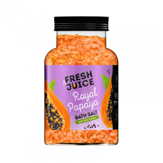 Fresh Juice Bath Salt Papaya Royal, 700 g
