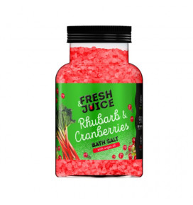 Fresh Juice Bath Salt Rhubard & Cranberries, 700 g