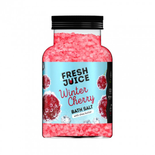 Fresh Juice Bath Salt Winter Cherry, 700 g