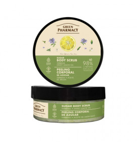 "Green Pharmacy" Sugar and salt body scrub Verbena and sweet lemon oil