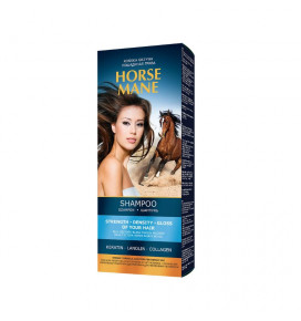 Horse Mane strengthening shampoo with keratin, lanolin and collagen, 350 ml