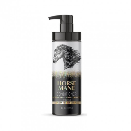 Horse Mane hair balm with keratin and collagen, 480 ml