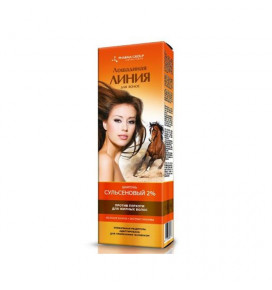 Horse Line Sulseno anti-dandruff shampoo 2% for oily hair, 200 ml