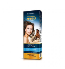 HORSE LINE Originalus šampūnas plaukų stiprinimui, apimčiai ir žvilgesiui, 200 ml