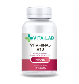 VITA-LAB food supplement Vitamin B12 Methylcobalamin 1000ug, N90
