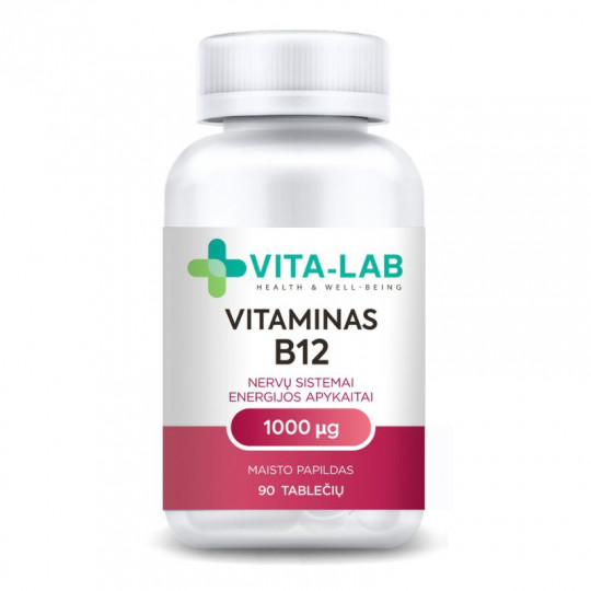 VITA-LAB food supplement Vitamin B12 Methylcobalamin 1000ug, N90