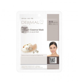 DERMAL Pearl Collagen Essence Mask, 23 g