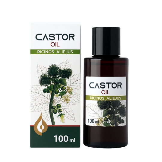 Ricinos aliejus, 100 ml