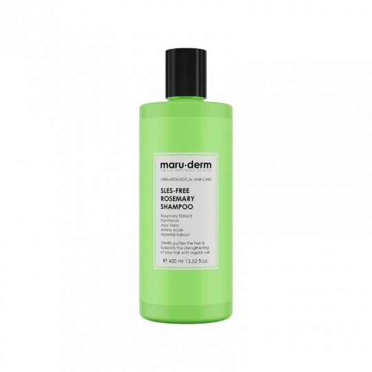 MARUDERM plaukų šampūnas stiprinamasis su rozmarinu, 400 ml