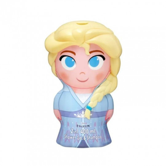 Air-Val Frozen Elsa 3D dušo želė ir šampūnas 2 in 1, 400 ml