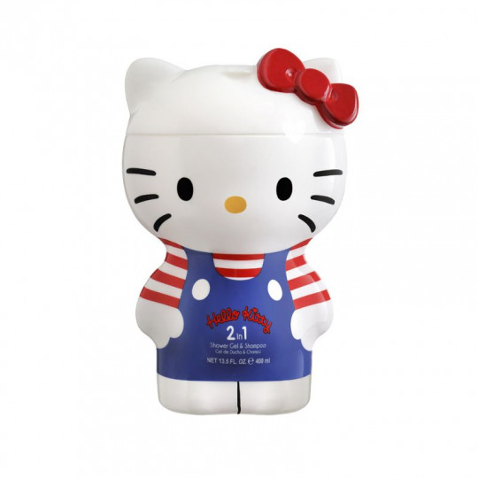 Air-Val Hello Kitty 3D dušo želė ir šampūnas 2 in 1, 400 ml