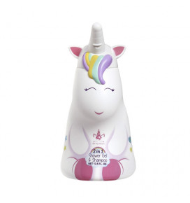 Air-Val Unicorn 3D dušo želė ir šampūnas 2 in 1, 400 ml
