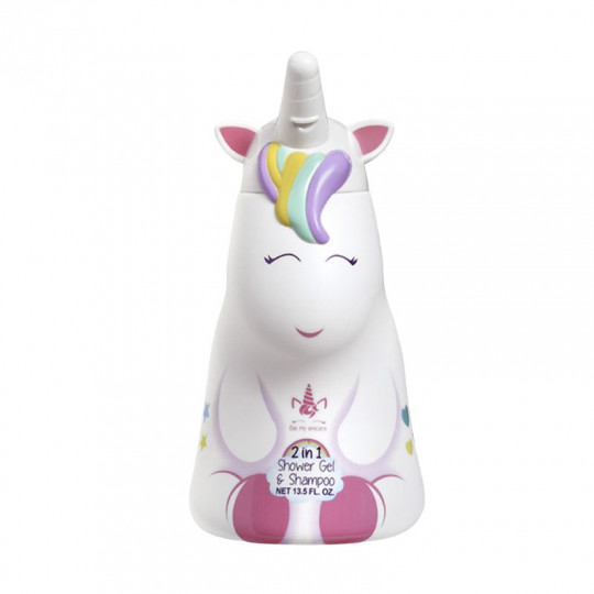 Air-Val Unicorn 3D dušo želė ir šampūnas 2 in 1, 400 ml