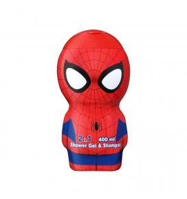 Air-Val shower gel and shampoo 2 in 1, 3D Spider-Man, 400 ml
