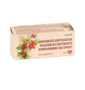 Gudobelės ekstraktas 50 tablečių (1 dienoje) HERBIN