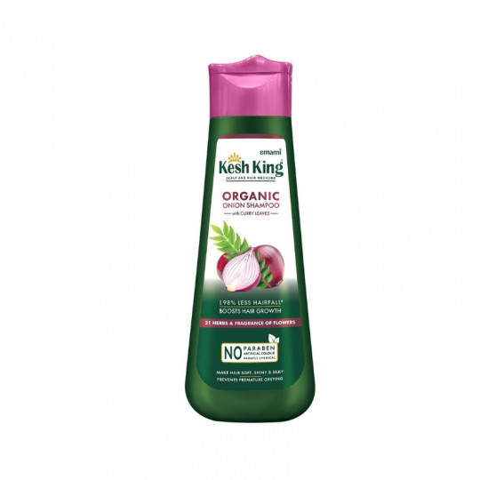 KESH KING svogūnų šampūnas su kario lapais, 200 ml