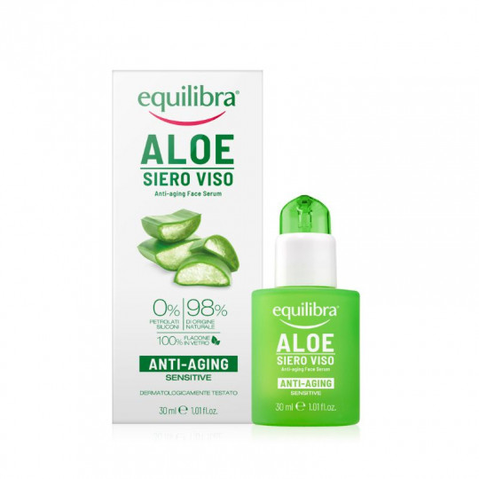 EQUILIBRA Aloe veido serumas Anti Aging, 30 ml