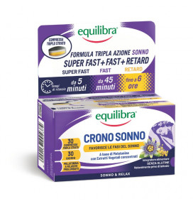 EQUILIBRA maisto papildas Chrono Sleep, 30 tablečių