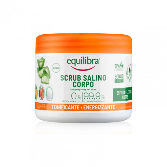 EQUILIBRA Aloe šveitiklis kūnui druskos energizuojantis, 600 g