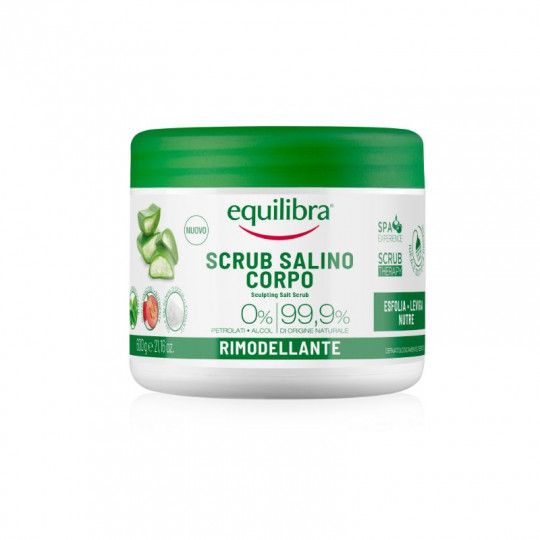 EQUILIBRA Aloe šveitiklis kūnui druskos formuojantis, 600 g