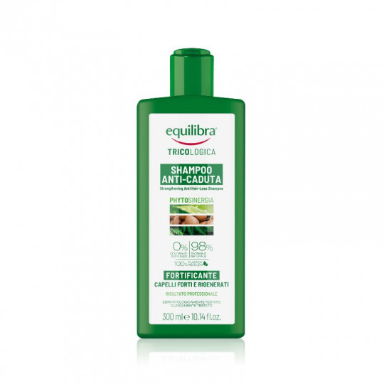 EQUILIBRA Trichologinis šampūnas stiprinamasis nuo plaukų slinkimo, 300 ml