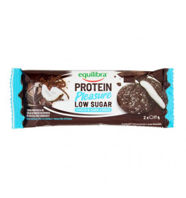 Equilibra Protein Pleasure 2x17 g – Pistachio & Dark Choco bar