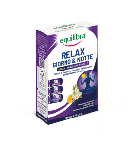 Equilibra food supplement Relax Day & Night, 50 tablets