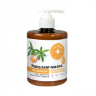 Domasnij Doctor Hair Mask with Egg Yolks and Golden Mustache, 500 ml