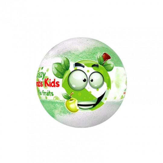 CRAZY BOMBS KIDS vonios burbulas Fruit Mix, 100 g (su siurprizu)